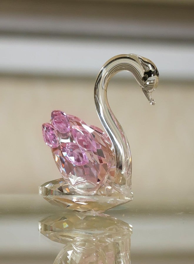 Crystu Feng Shui Glass Duck Vastu Items for Home for Money, Glass Swan/Duck Showpiece, Duck for Good Luck and Prosperity - Image 4